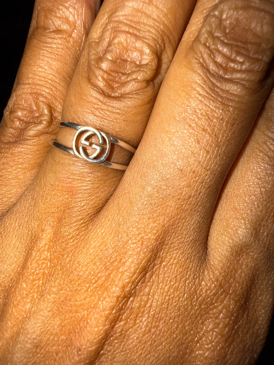 Gucci interlocking ring